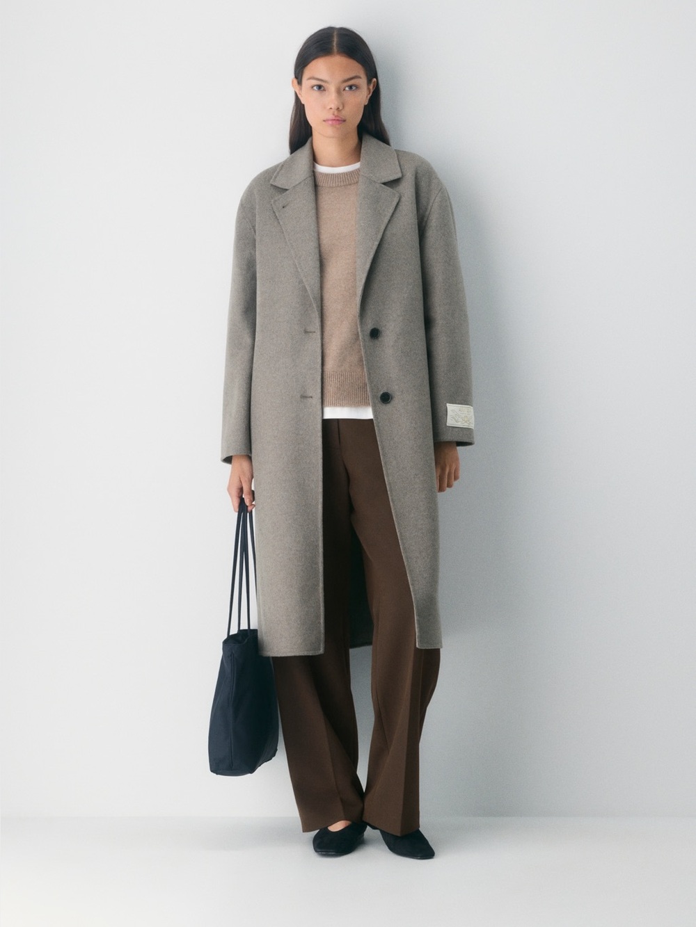 Aritzia The Only Double-Faced Coat - Luxe (Re)Wool